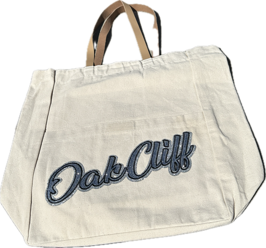 Oak Cliff Canvas Tote Bag