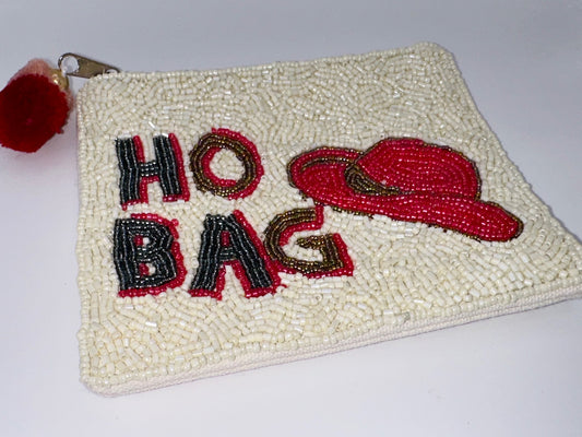 Ho Bag Beaded Coin Purse